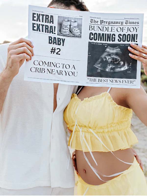 Yellow Ruffle Ruched Lace-up Cami Big Swing Two Piece Set Maternity Maxi Dress for Maternity