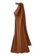 Wrap Halter Neck Backless Bodycon Elegant Maternity Photoshoot Maxi Dress for Maternity