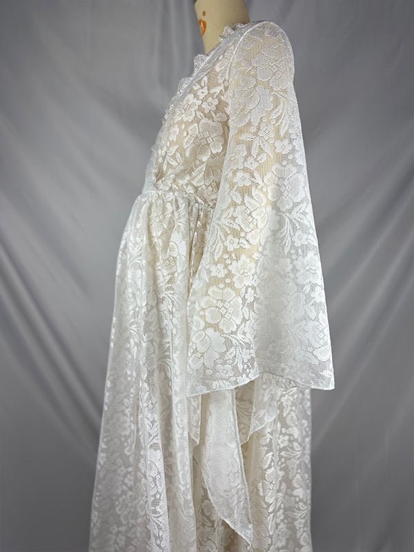 Boho Lace Summer Maternity Dress Perfect For Outdoor Photoshoots for Maternity