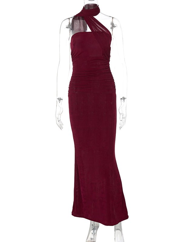 Wrap Draped Ruched Baby Shower Maternity Maxi Dress for Maternity