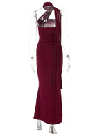 Wrap Draped Ruched Baby Shower Maternity Maxi Dress for Maternity