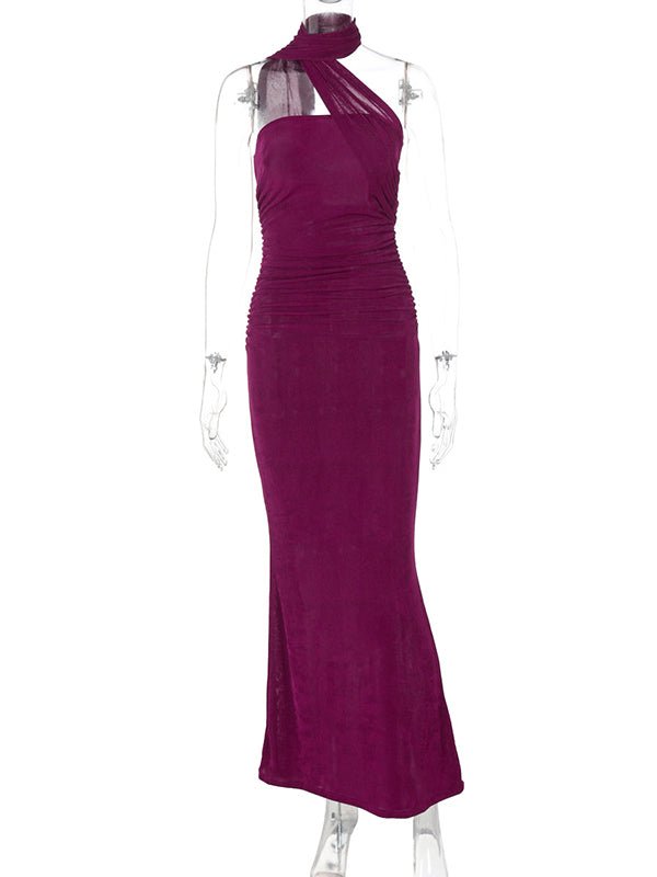 Wrap Draped Ruched Baby Shower Maternity Maxi Dress for Maternity