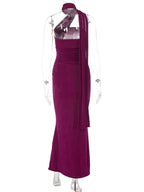 Wrap Draped Ruched Baby Shower Maternity Maxi Dress for Maternity