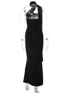 Wrap Draped Ruched Baby Shower Maternity Maxi Dress for Maternity