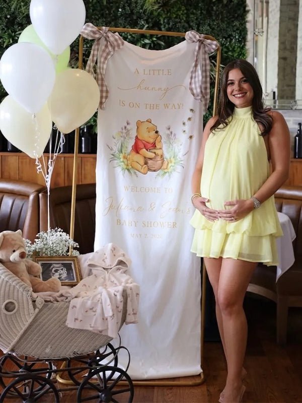Lace-up Peplum Backless Halter Neck Chiffon Pink Blue Baby Shower Photoshoot Maternity Mini Dress for Maternity